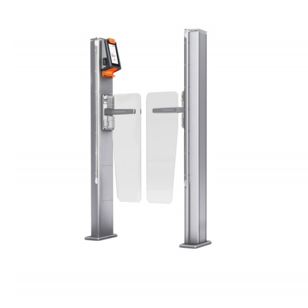 AX500 Smart Gate NG Flap Glass  Axess Turnike -AX500 Smart Gate NG Flap Glass