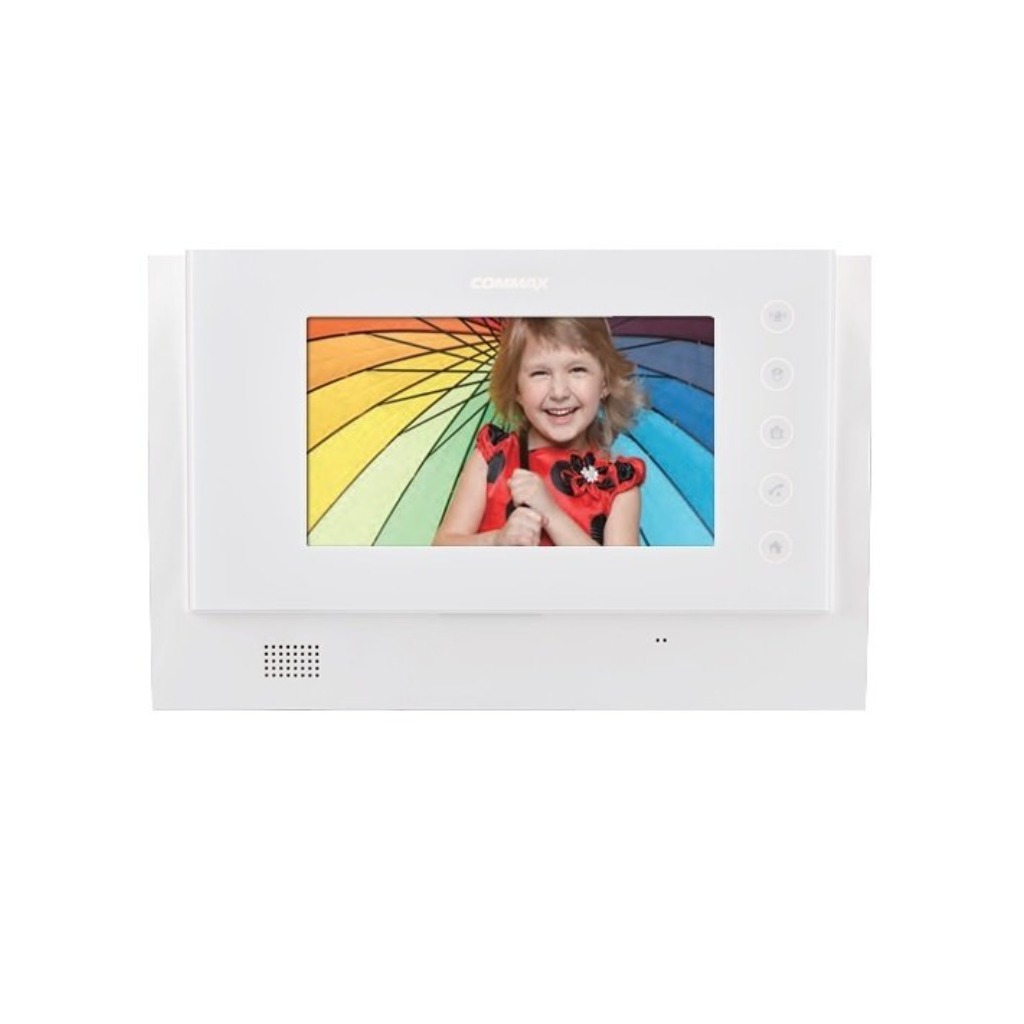 CDV-70UX Commax Renkli 7LCD WiFi 500 Resim Hafızalı Handsfree Monitör -CDV-70UX