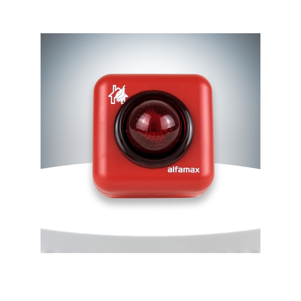 I-1006F Alfamax Adresli Flaşörlü Siren -I-1006F