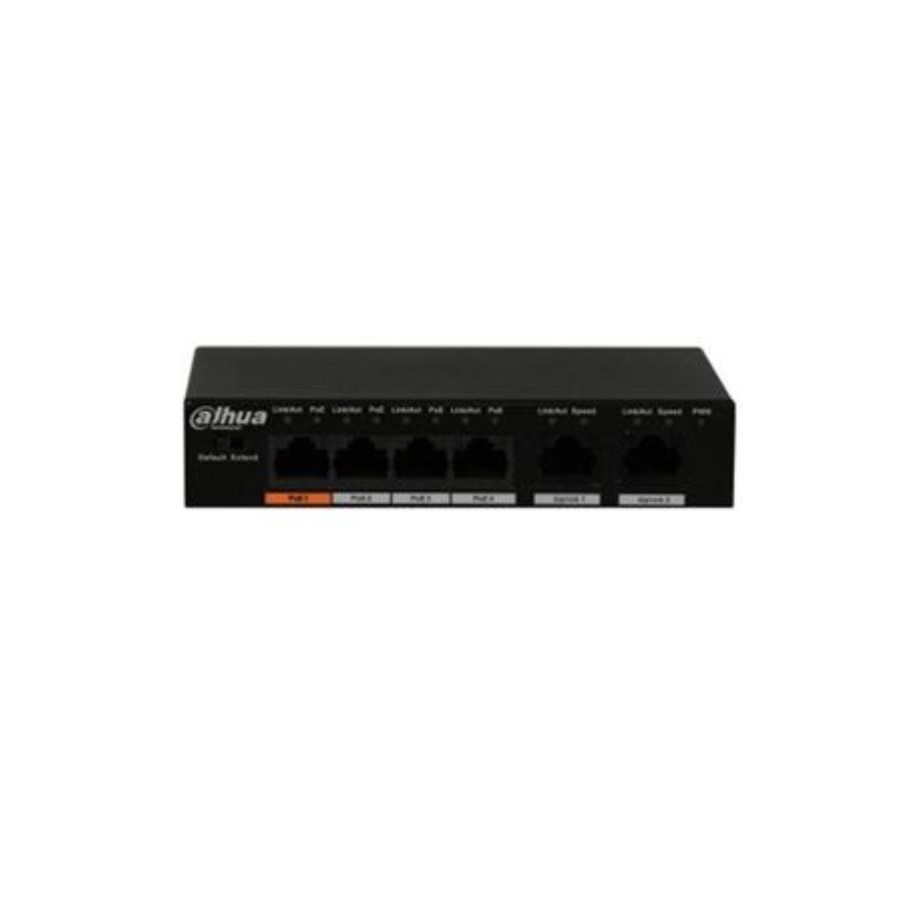 PFS3006-4ET-60 Dahua 4 Kanal Poeâ€™ li Network Switch -PFS3006-4ET-60