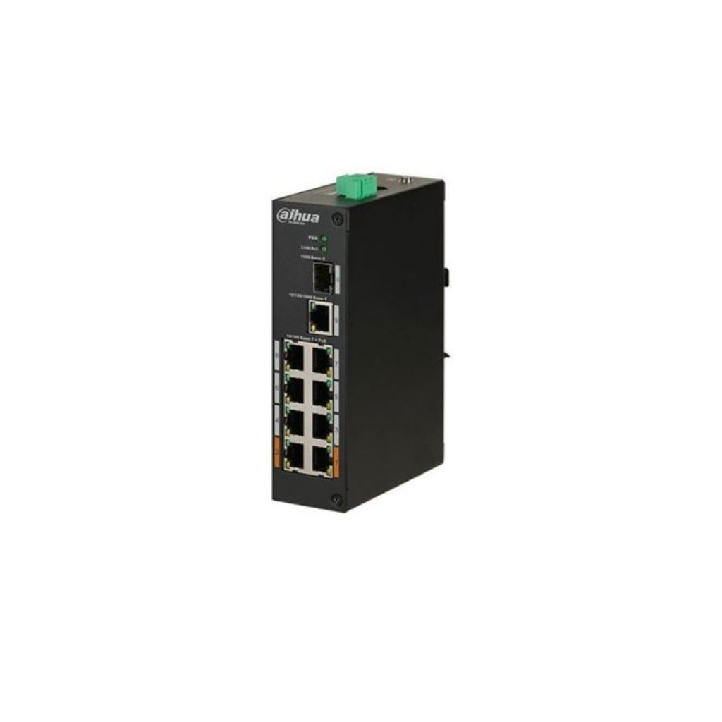 PFS3110-8ET-96-V2 Dahua 8 Port Endüstriyel Switch -PFS3110-8ET-96-V2